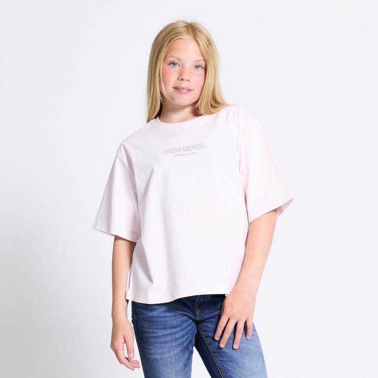 Boxy printed tee "Sissela"